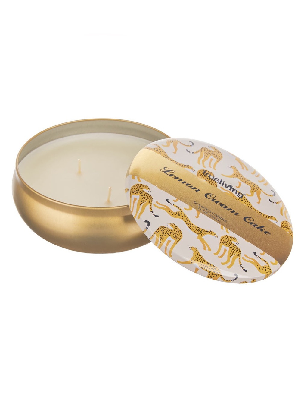 Trueliving Lemon Cream Cake Candle